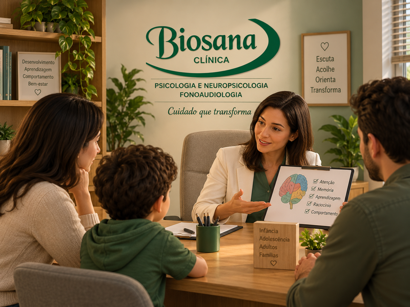 Avaliação Neuropsicológica na Clínica Biosana